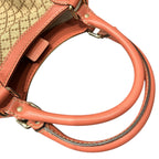 Gucci Diamante Ski Handbag Cotton Leather — view 9
