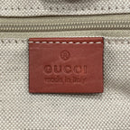 Gucci Diamante Ski Handbag Cotton Leather — view 4