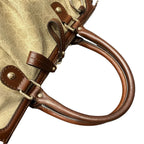 Gucci Ski GG Campus Handbag Canvas Leather — view 9