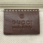 Gucci Ski GG Campus Handbag Canvas Leather — view 4
