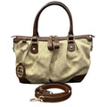 Gucci Ski GG Campus Handbag Canvas Leather
