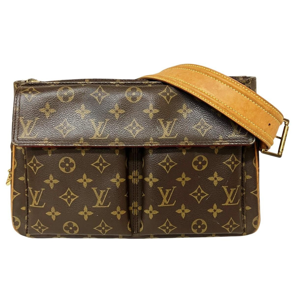 Louis Vuitton GM Monogram Shoulder Bag Canvas