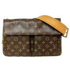 Louis Vuitton GM Monogram Shoulder Bag Canvas