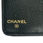 Chanel Notebook Dark Green CC Logo Gold Agenda — view 4