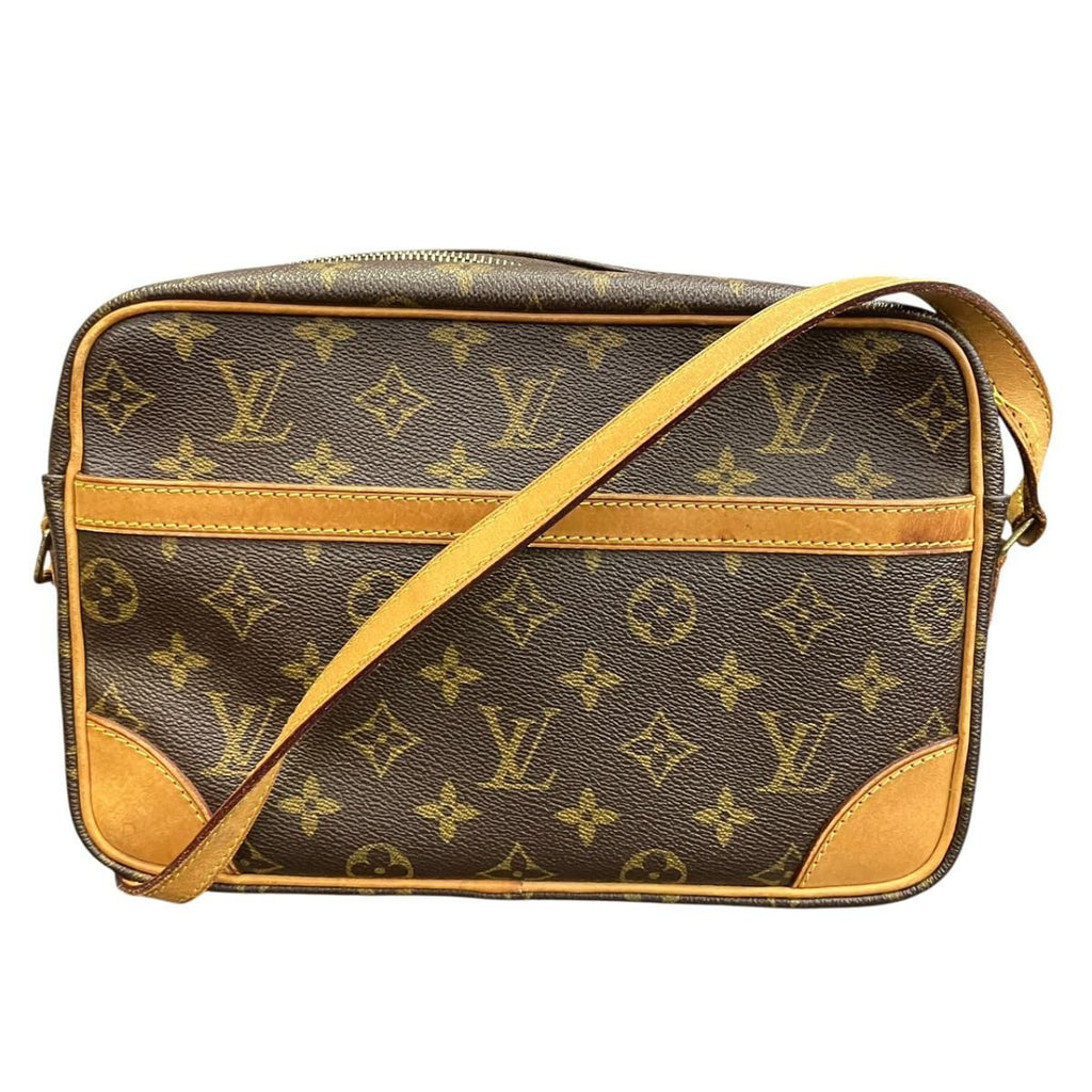 Louis Vuitton Trocadero 27 Monogram Shoulder Bag Canvas
