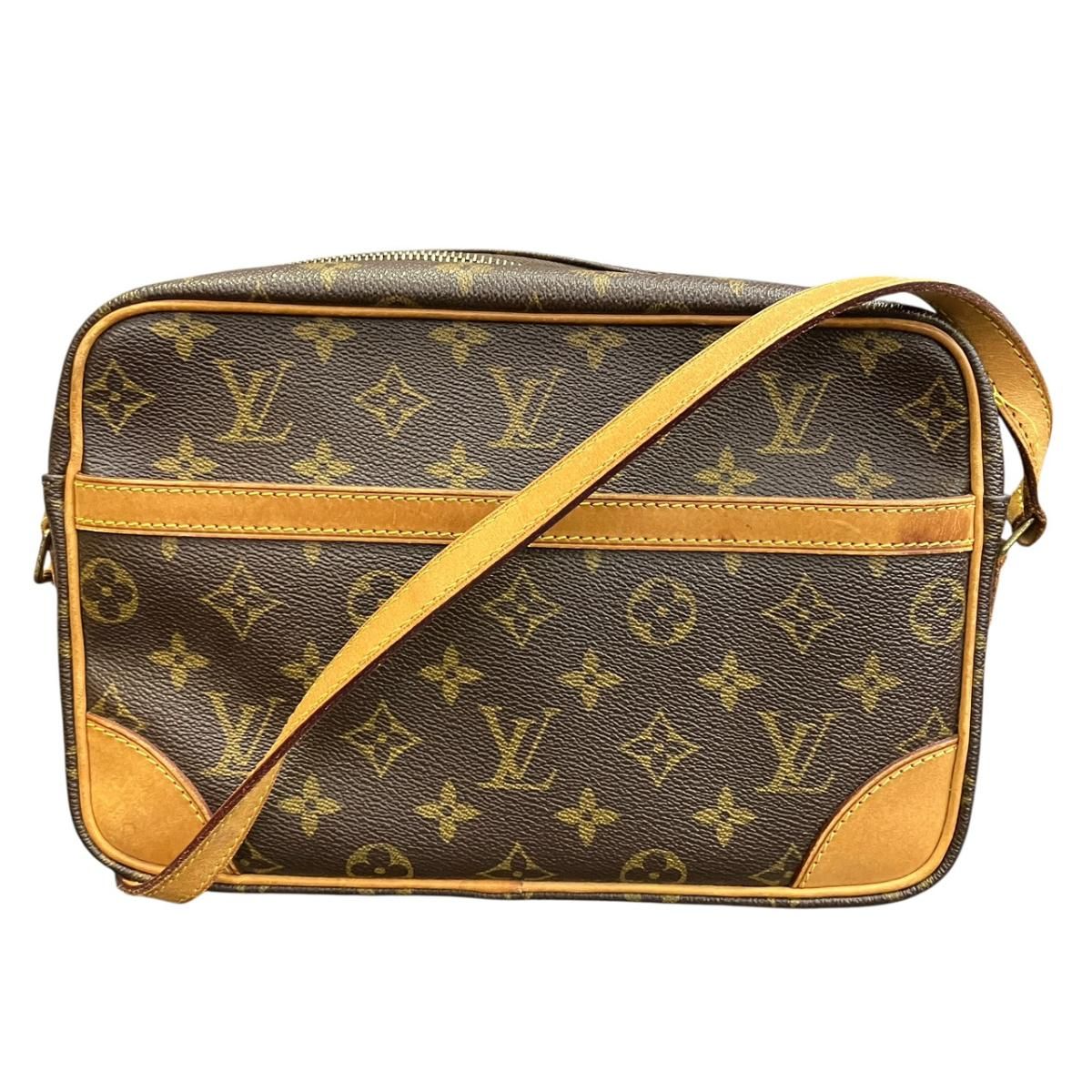 Louis Vuitton Trocadero 27 Monogram Shoulder Bag Canvas