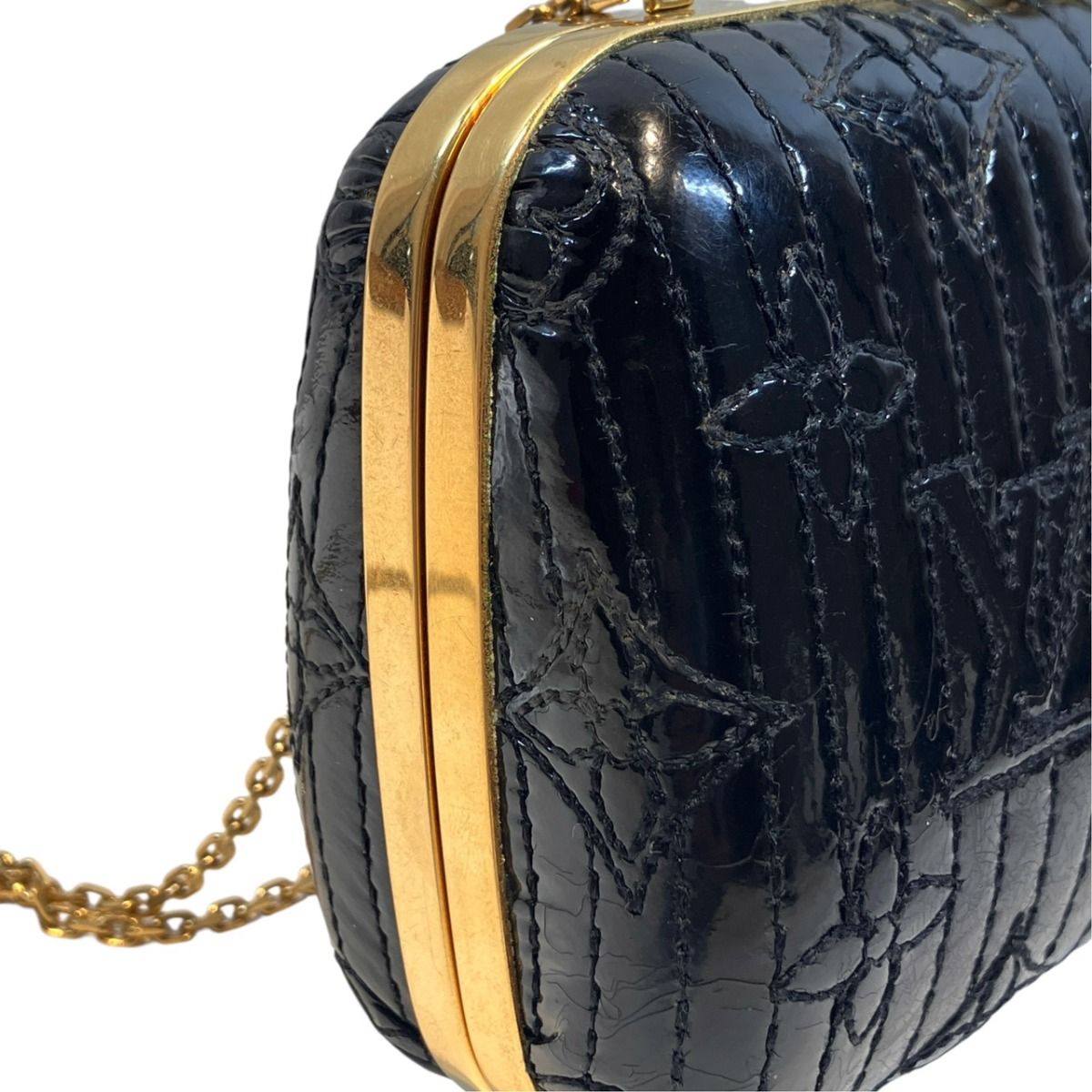Louis Vuitton Monogram Shoulder Bag Enamel — view 6