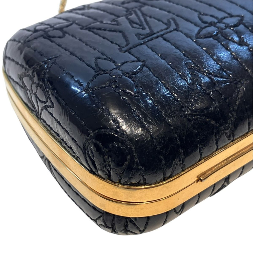 Louis Vuitton Monogram Shoulder Bag Enamel — view 5
