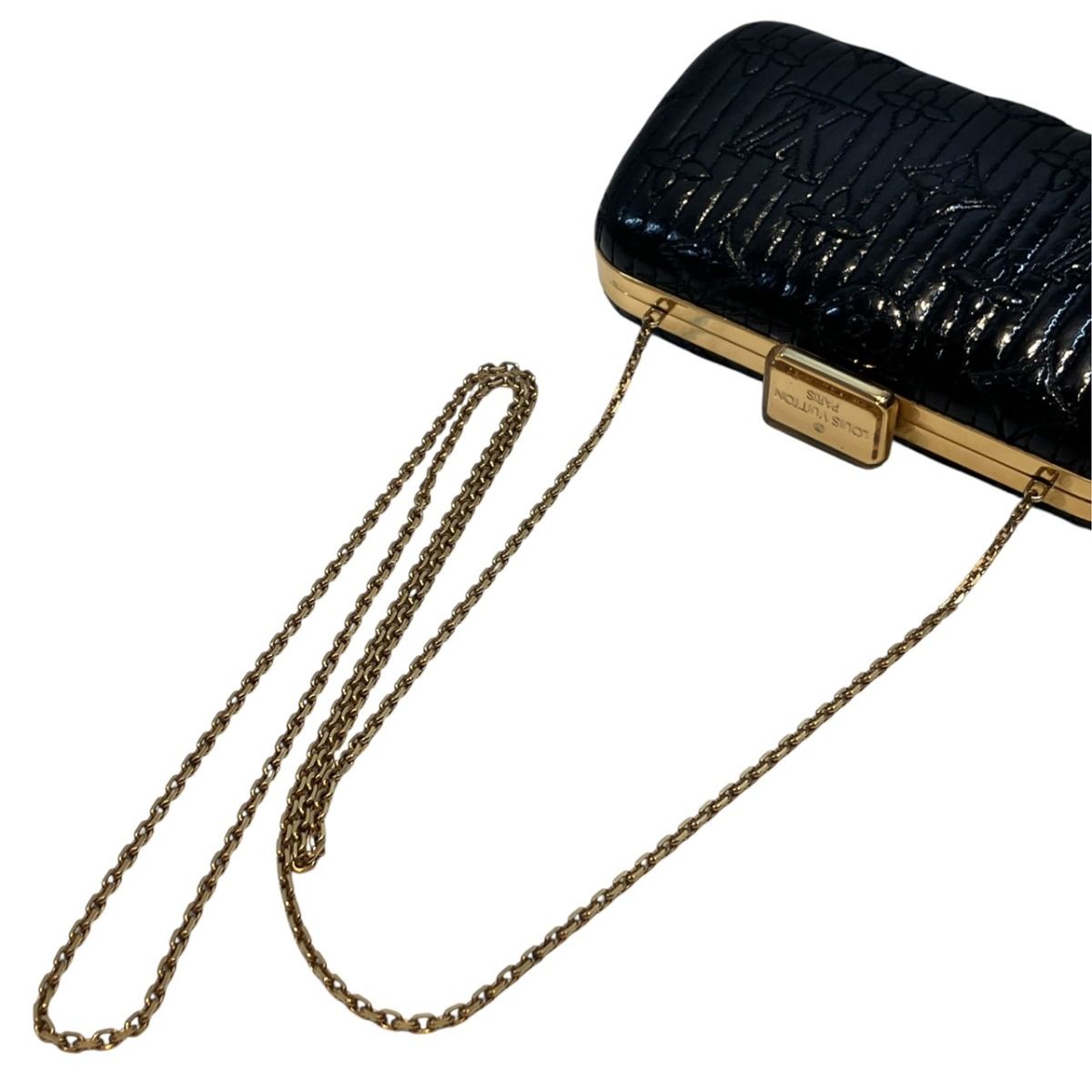 Louis Vuitton Monogram Shoulder Bag Enamel — view 9