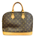 Louis Vuitton Alma Monogram Handbag Canvas