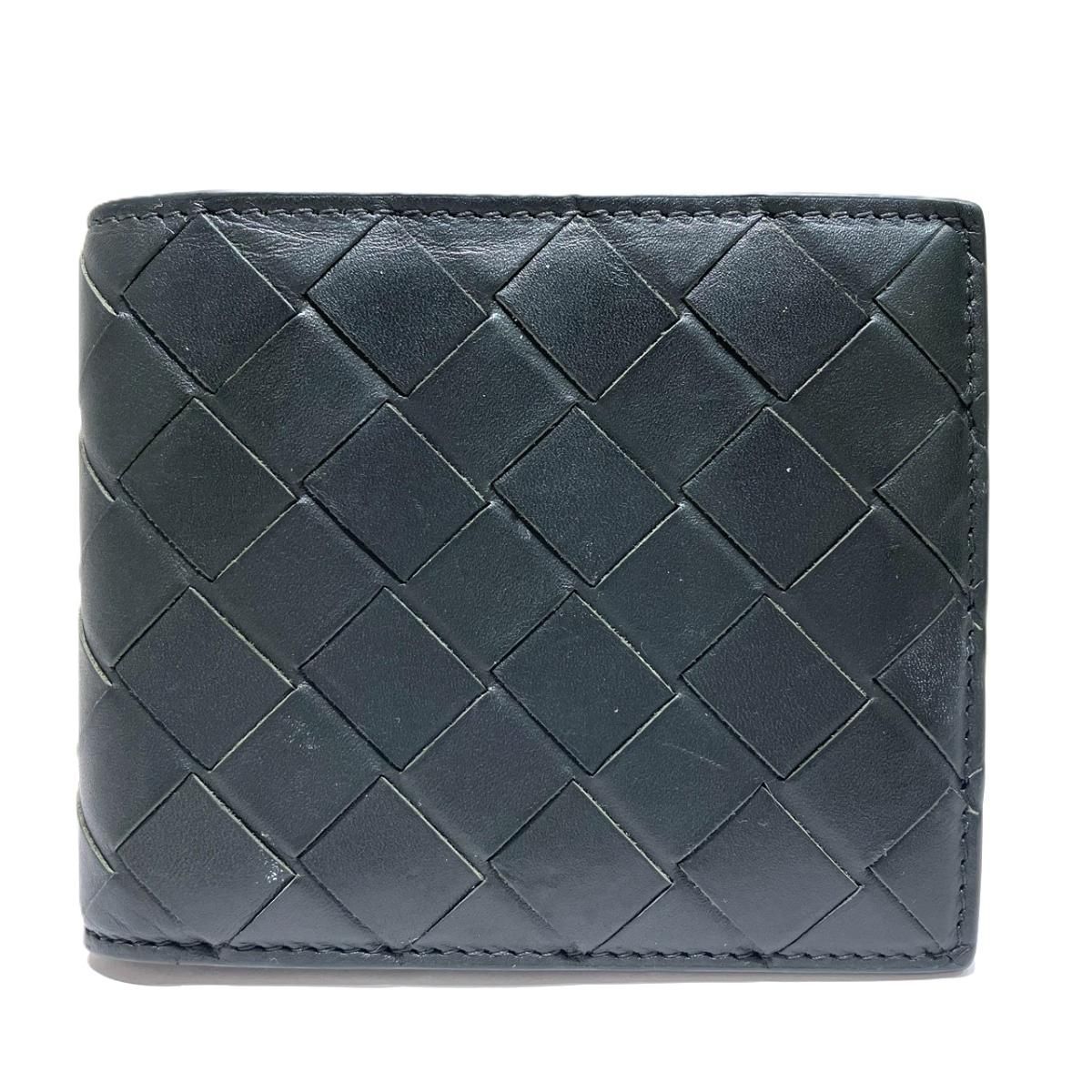 Bottega Veneta Intrecciato Bifold Wallet Leather