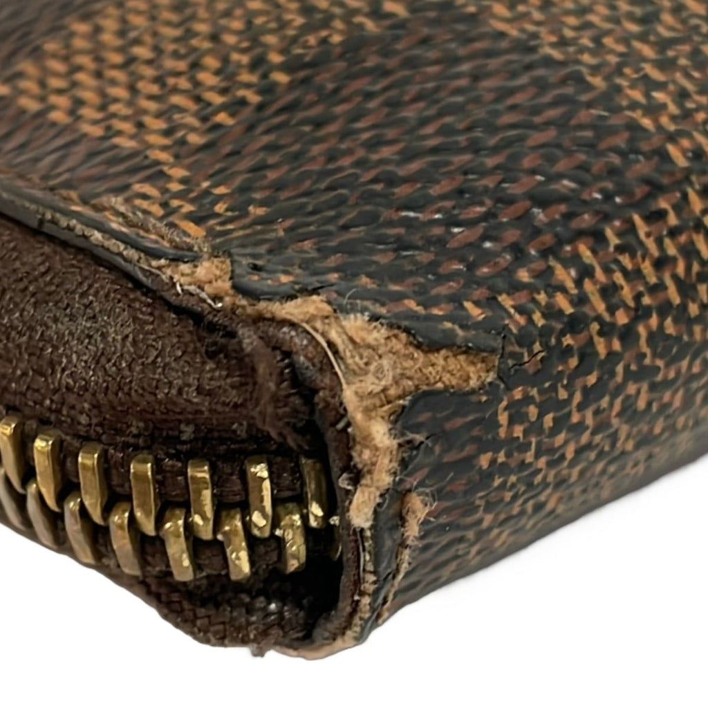 Louis Vuitton Bifold Wallet Damier Zippy Compact Ebene Initial — view 6