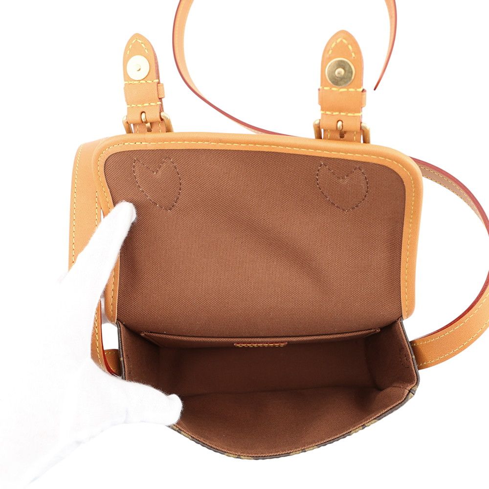 Louis Vuitton Shoulder Bag Monogram Satchel Wearable Wallet — view 5