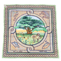 Hermes Carre 90 Under the Himalayan Cedar Sous le Cedre Silk Scarf