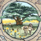 Hermes Carre 90 Under the Himalayan Cedar Sous le Cedre Silk Scarf — view 6