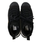 Chanel Velvet Calfskin & Mixed Fiber CC Logo Quilted Embossed Sole Low — view 6