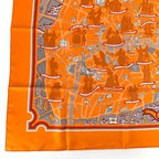 Hermes Scarf Carre 90 les Amoureux de Paris — view 4