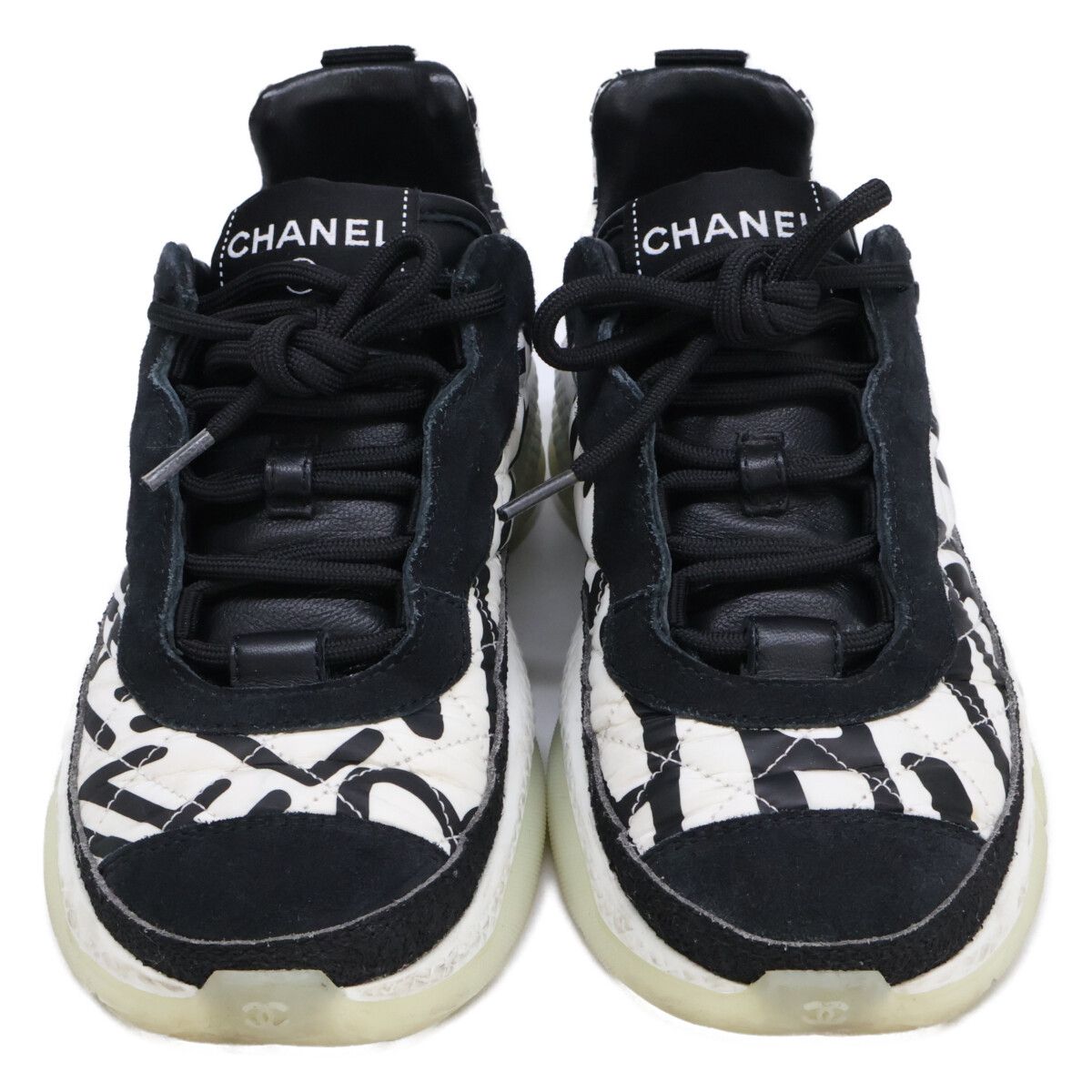 Chanel Graphic Logo Sneakers — view 2