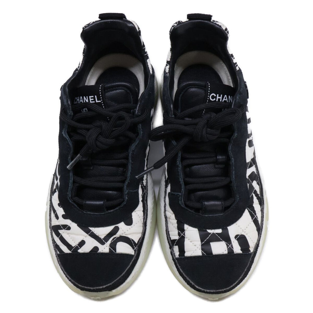 Chanel Graphic Logo Sneakers — view 6