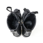 Prada Re-Nylon Triangle Logo Short Boots — view 5