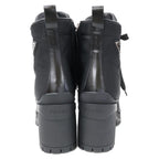 Prada Re-Nylon Triangle Logo Short Boots — view 3