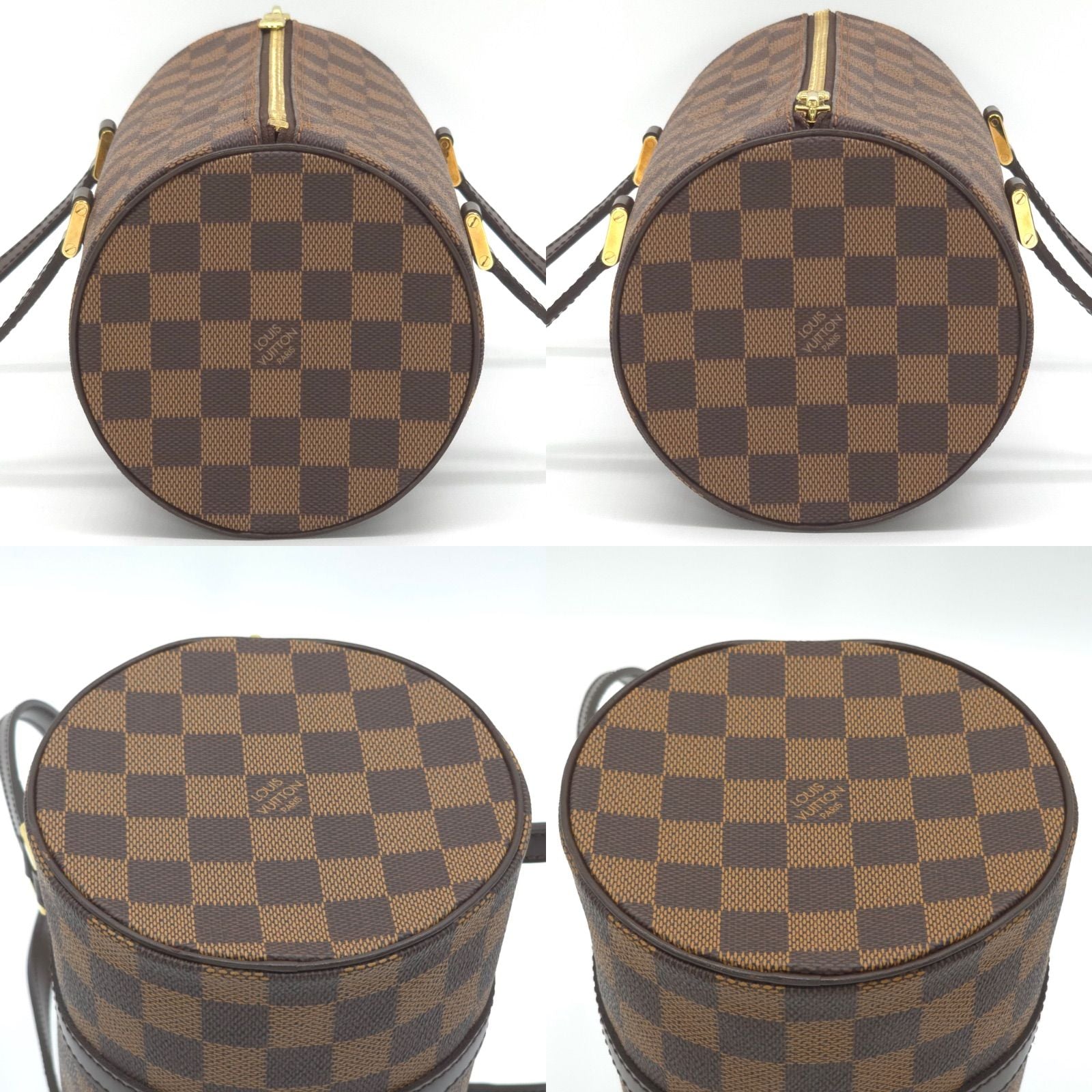 Louis Vuitton Papillon 26 Damier Ebene Shoulder Bag 27.5 cm Handle Length 40 cm — view 4