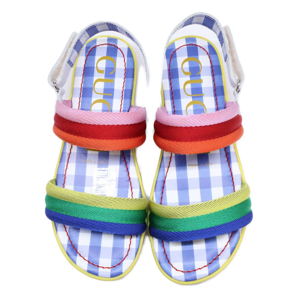 Gucci Rainbow Strap Sandals 33 — view 6