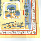 Hermes Scarf Carre 90 RE Tour a la Terre Return — view 5
