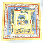 Hermes Scarf Carre 90 RE Tour a la Terre Return