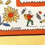 Hermes Scarf Carre 90 RE Tour a la Terre Return — view 7