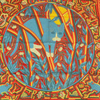Hermes Carre 90 Large Scarf Cave Felem Beware of Cats Silk — view 4