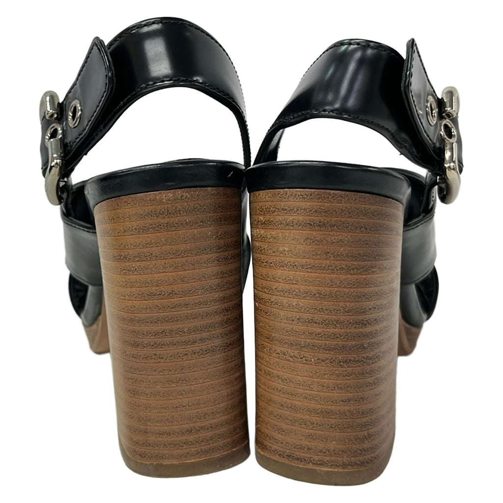 Prada Sandals 36 Black Leather — view 3