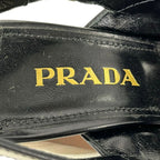 Prada Sandals 36 Black Leather — view 5
