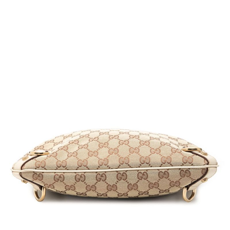 Gucci GG Canvas Abbey Crossbody Shoulder Bag Brown — view 3
