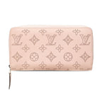 Louis Vuitton Monogram Mahina Zippy Wallet Rose Jasmine Pink Leather