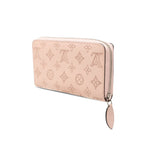Louis Vuitton Monogram Mahina Zippy Wallet Rose Jasmine Pink Leather — view 2