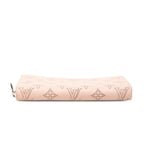 Louis Vuitton Monogram Mahina Zippy Wallet Rose Jasmine Pink Leather — view 3