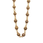 Chanel Vintage Long Necklace Gold Plated — view 2