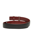 Hermes Constance Belt 80 Black Red Courchevel — view 3
