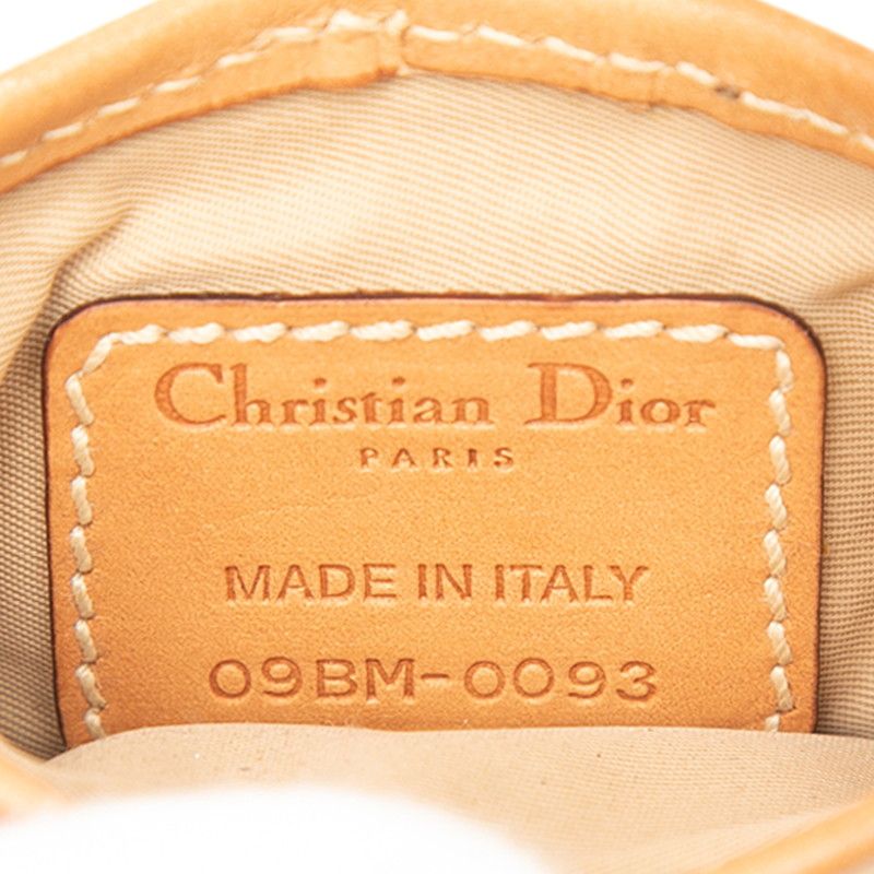 Dior Oblique Trotter Mini Shoulder Bag Brown Canvas Leather — view 5