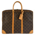 Louis Vuitton Monogram Porte Documents Voyage Brown Business Briefcase