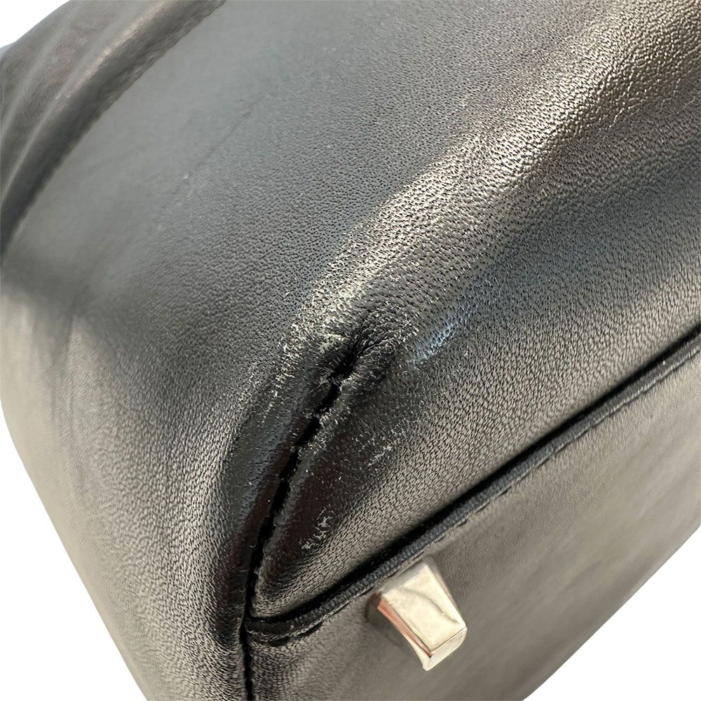 Loewe 2-Way Shoulder Bag Leather Black Chic Dandy — view 5