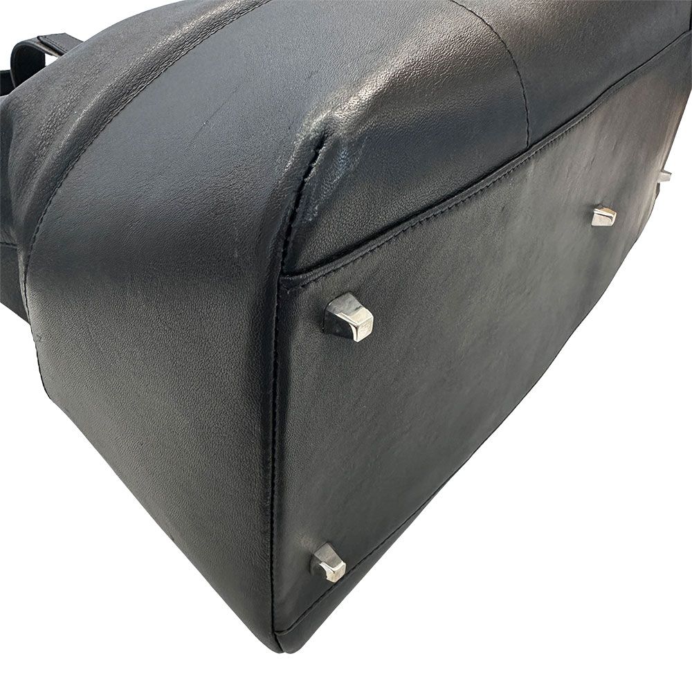 Loewe 2-Way Shoulder Bag Leather Black Chic Dandy — view 4