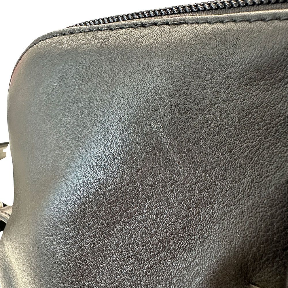 Loewe 2-Way Shoulder Bag Leather Black Chic Dandy — view 8