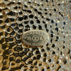Chanel Vintage CC Logo Flower Brooch Gold — view 5