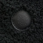 Hermes Fauve Shearling Baika Logo Bucket Hat Black 58 — view 5