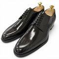 Dior Homme Timeless Leather Oblique Derby Shoes Dress Black
