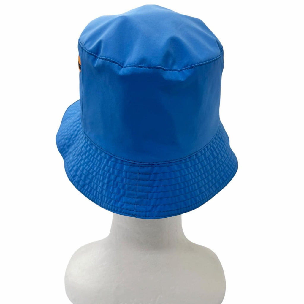 Hermes Magic Toilovent Logo Zip Bucket Hat Brim Hat Blue Orange 60 — view 3