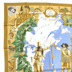 Hermes le Canada Indian Carre 90 Silk Scarf — view 2