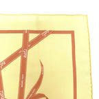 Hermes Scarf Carre 45 Bolduc Red White Silk — view 3